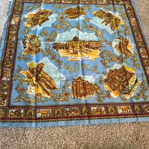 Blue Roma Themed Scarf